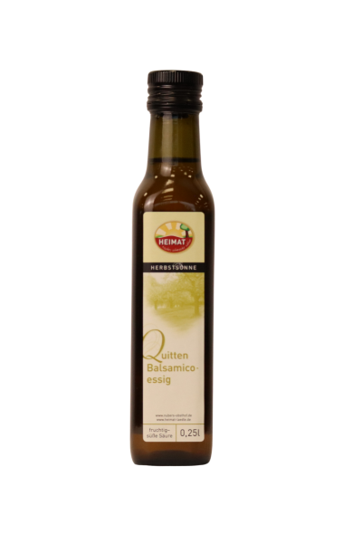 Eine 250 ml Flasche Quitten Balsamico Essig